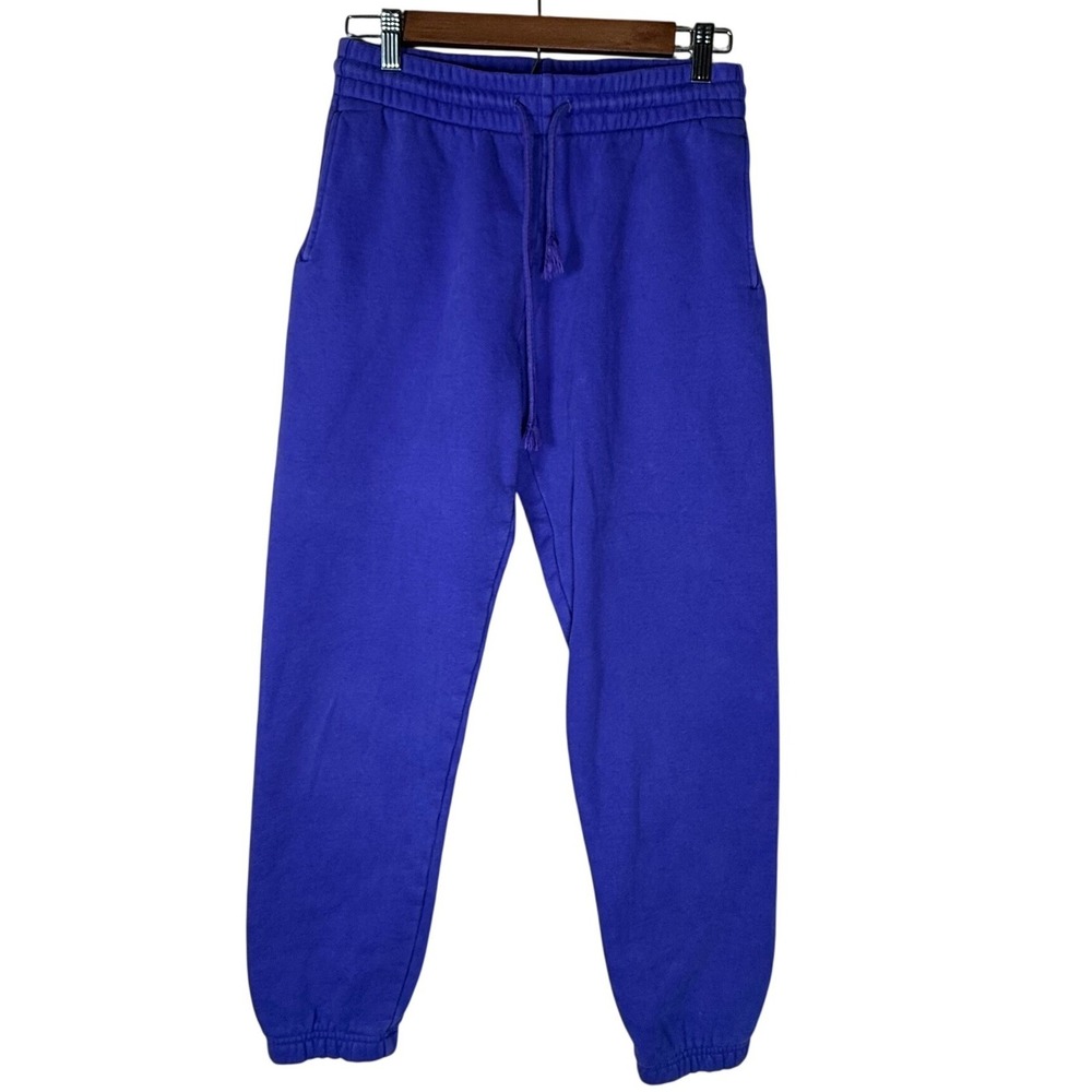 Aritzia Tna Cozy Fleece Perfect Sweatpant Women XS Purple Excellent Jogger